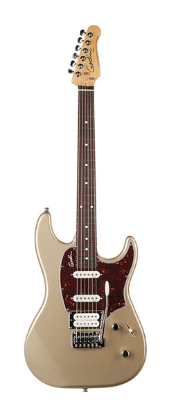 041183 Session Silver Gold HG RN LTD Электрогитара, с чехлом. Godin
