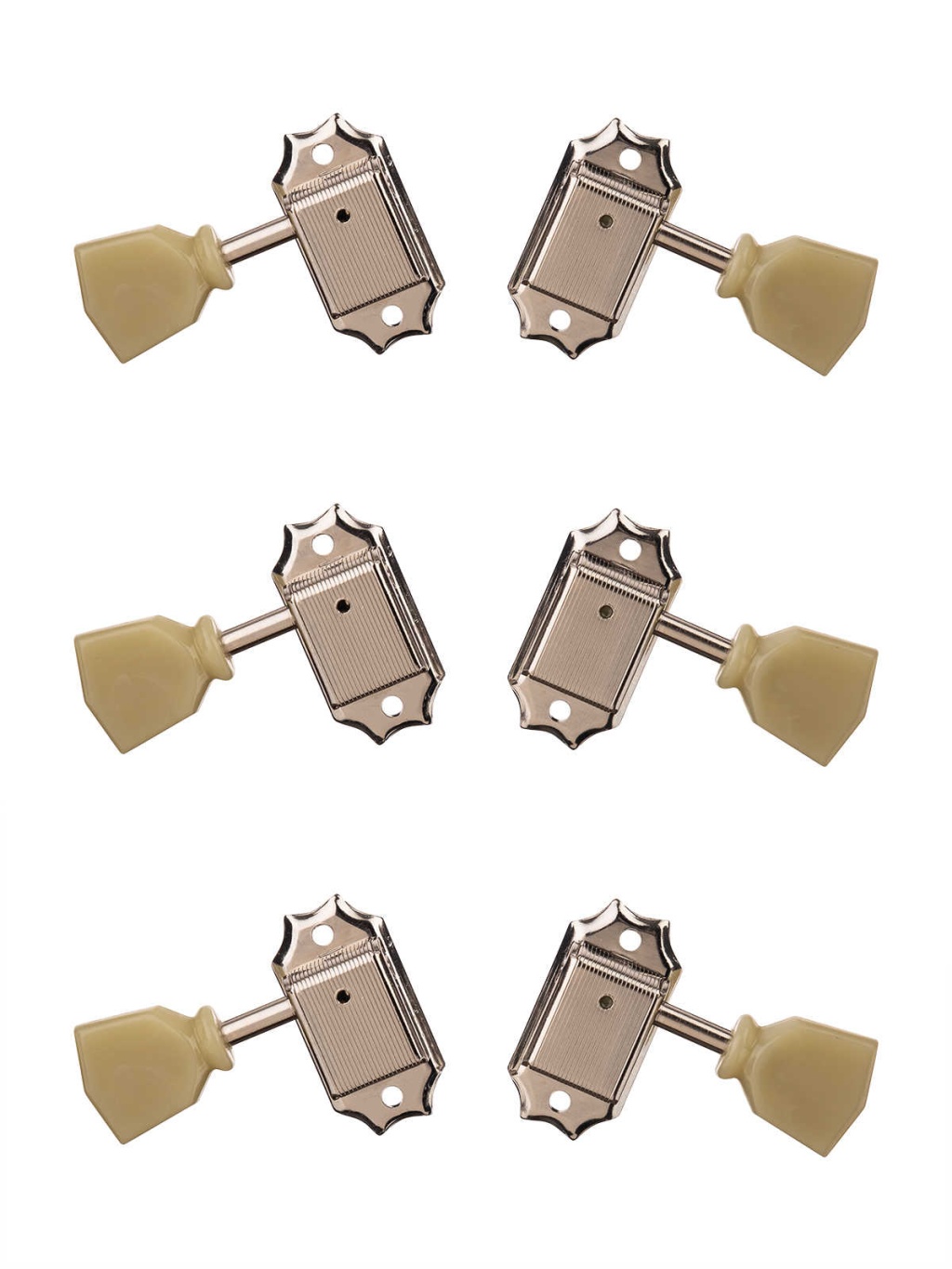 SD90-SL-N-L3+R3 Колки для гитары 3+3, никель, Gotoh