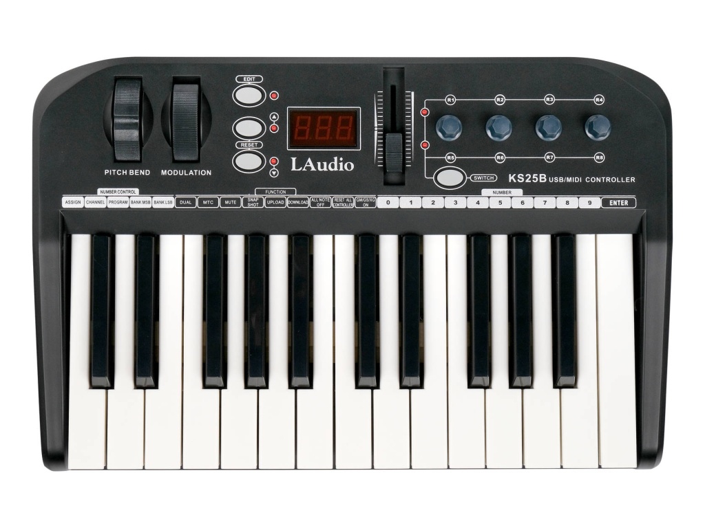 KS25B MIDI-контроллер, 25 клавиш, LAudio