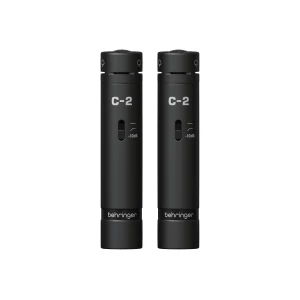 BEHRINGER C-2 DARK EDITION - микрофоны (пара),20 Hz-20 kHz,конденсатор,для студийной или концертов,
