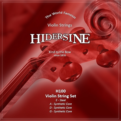 H100 Комплект струн для скрипки 4/4, Hidersine