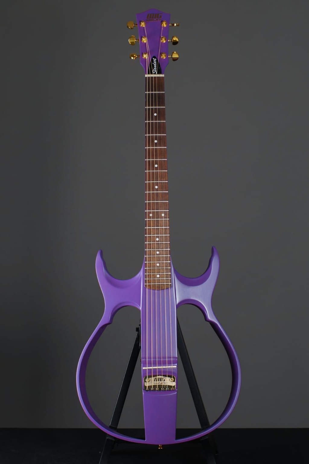 SG1L23 SG1 Сайлент-гитара, сиреневая, MIG Guitars