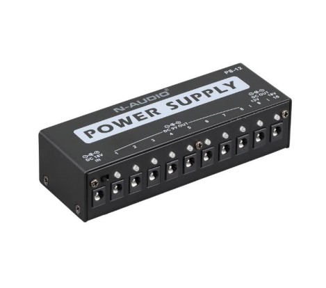 PS-12V Блок питания, 8х9В+1х12В+1х18В, N-Audio