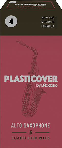 RRP05ASX400 Plasticover Трости для саксофона альт, размер 4.0, 5шт, Rico