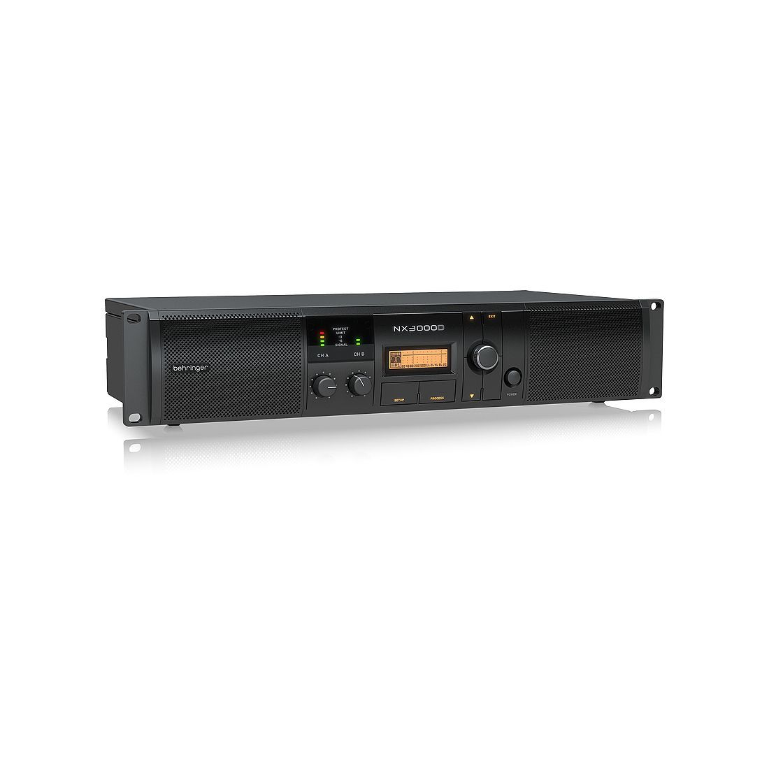 BEHRINGER NX3000D - профессиональный усилитель мощности с DSP 3000 Вт.