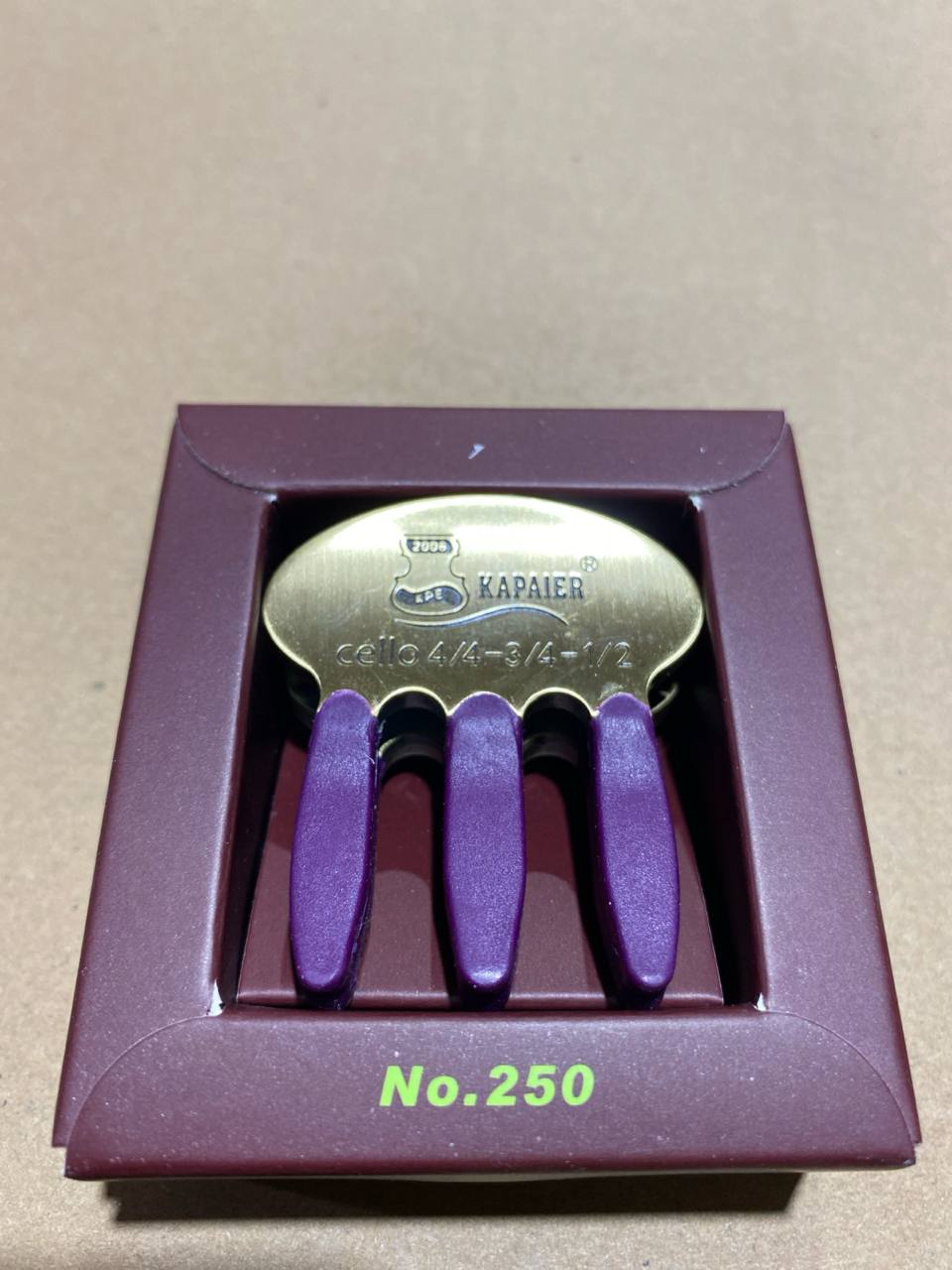 NO.250 KPE Сурдина для виолончели, Kapaier