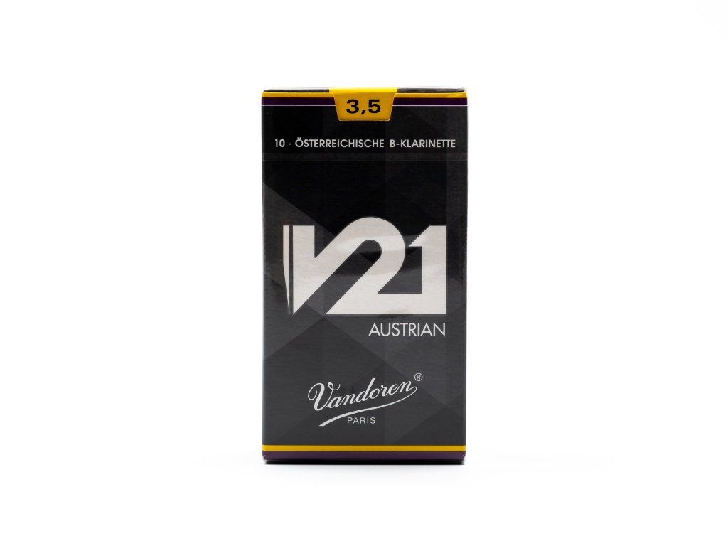 CR8835 V21 Austrian Трости для кларнета Bb, №3.5, 10шт, Vandoren