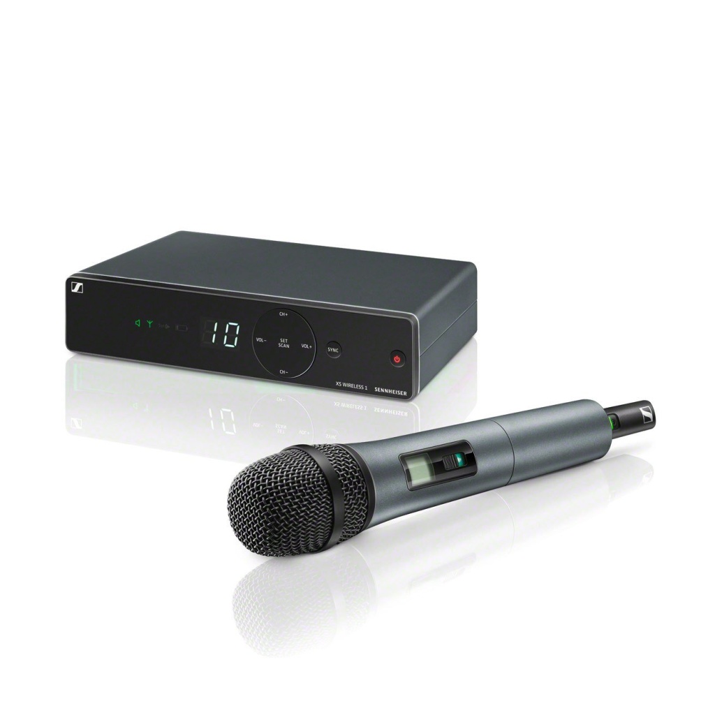 507116  XSW 1-835-B Вокальная радиосистема с динам. микроф. E835 (614-638 MHz), Sennheiser