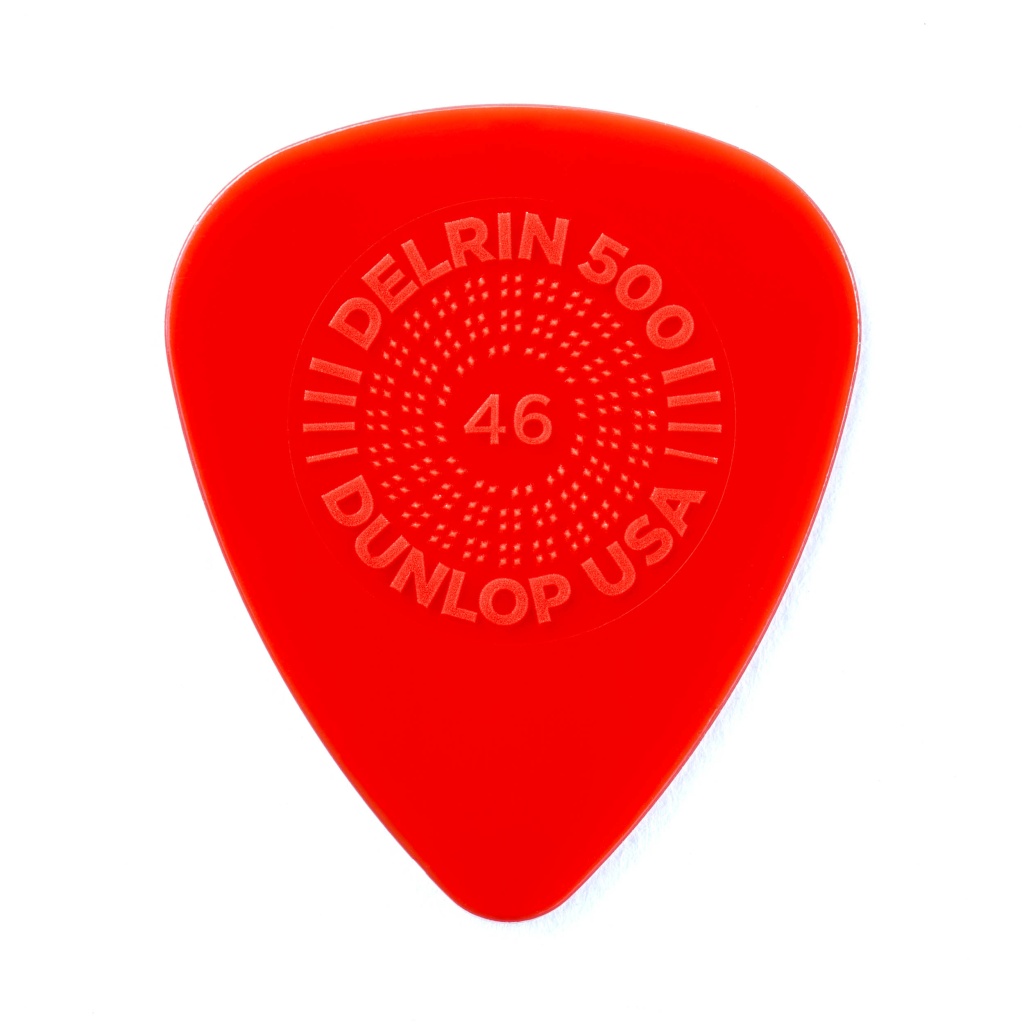 450R.46 Prime Grip Delrin 500 Медиаторы 72шт, толщина 0.46мм, Dunlop