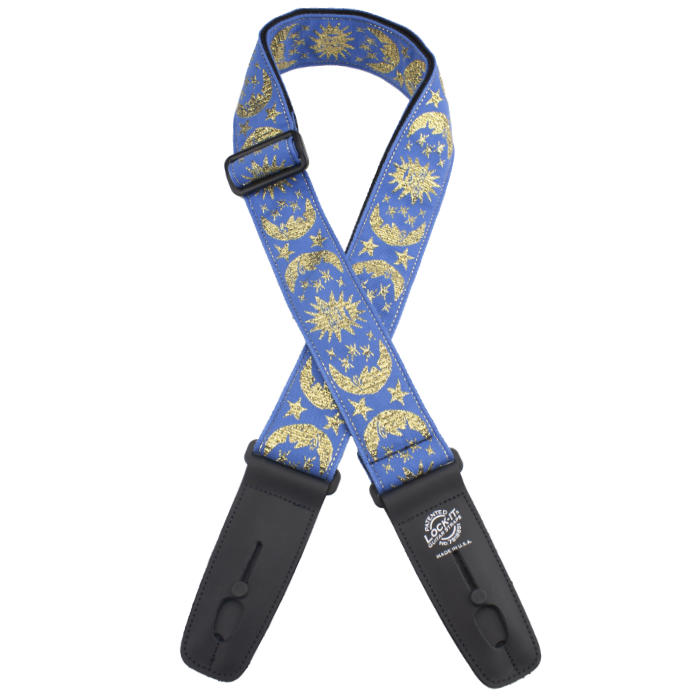 LIS-308-HV Retro series Ремень для гитары с блокировкой, Lock-It Straps, D'Andrea