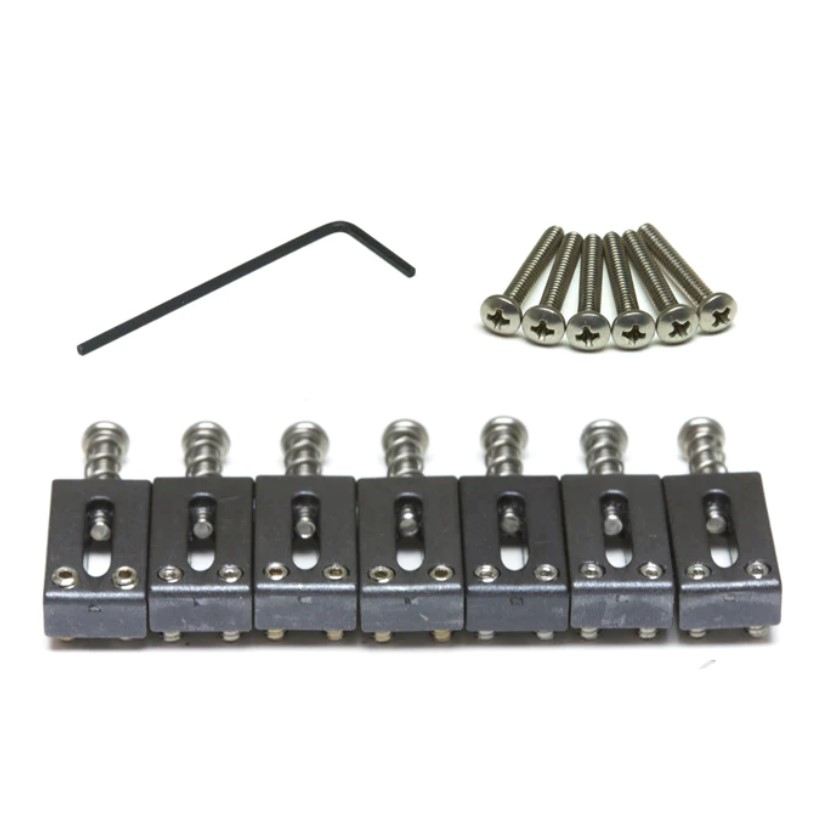 PS-8000-07 SS Originals Strat & Tele Комплект седел для бриджа, 7шт, GraphTech