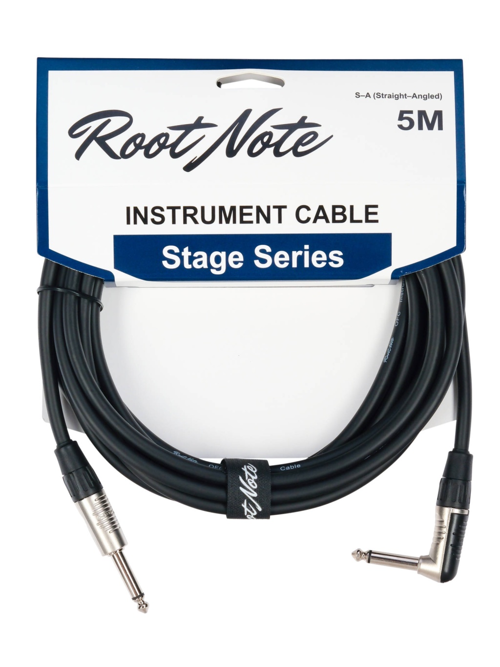 RN-IC-SA-5M Кабель инструментальный, прямой/угловой, 5м, Root Note