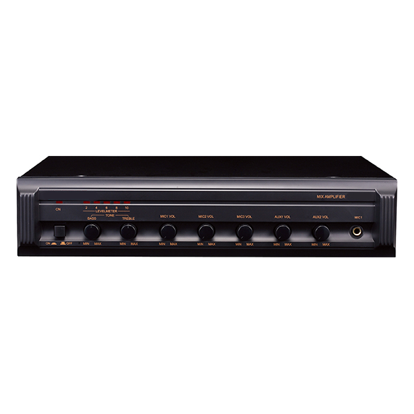 LAM1120P Микшер усилитель мощности трансляционный, 120Вт, LAudio