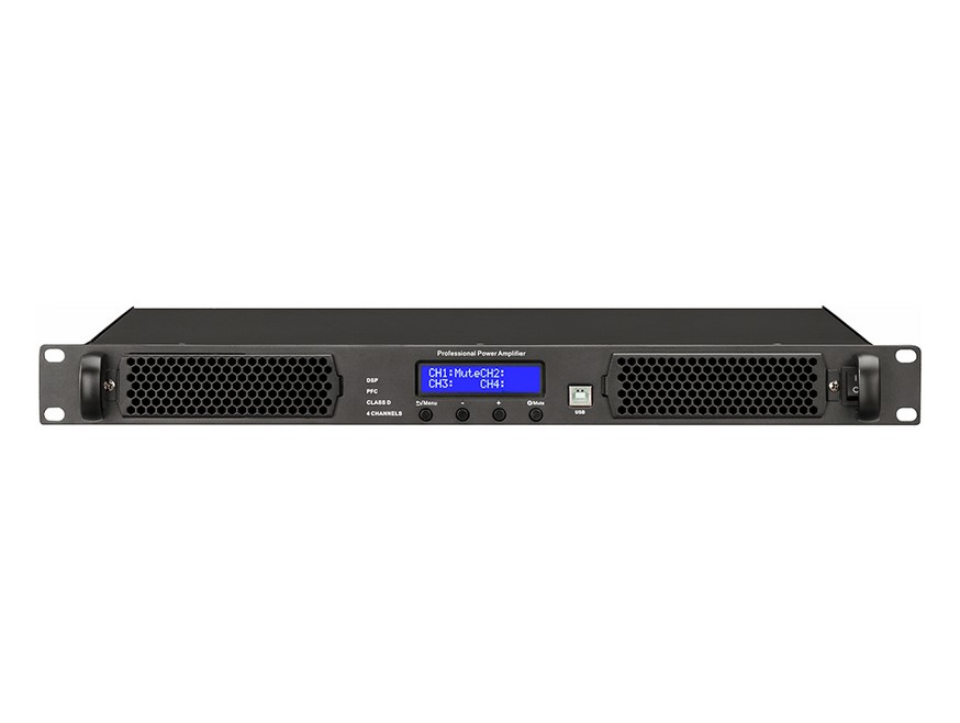 XAD-1.0K4DSP Усилитель мощности, 1000Вт х 4, DSP, Biema