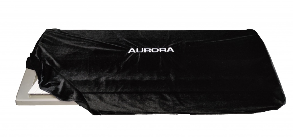AU-NDP61-BK Aurora-61 Накидка для синтезаторов с 61 клавишей, универсальная, бархат, черная, Aurora