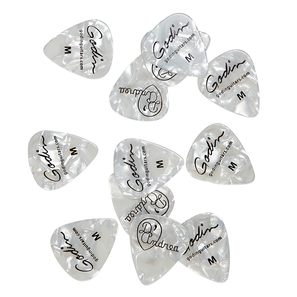 049509 Pearl Медиаторы 12шт, толщина 0.71мм, Godin