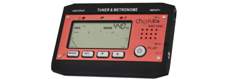 WMT-588C  Универсальный Метроном Тюнер Генератор тона Cherub