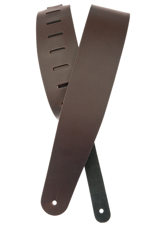 25L01-DX Classic Leather Кожаный ремень для гитары, коричневый, Planet Waves