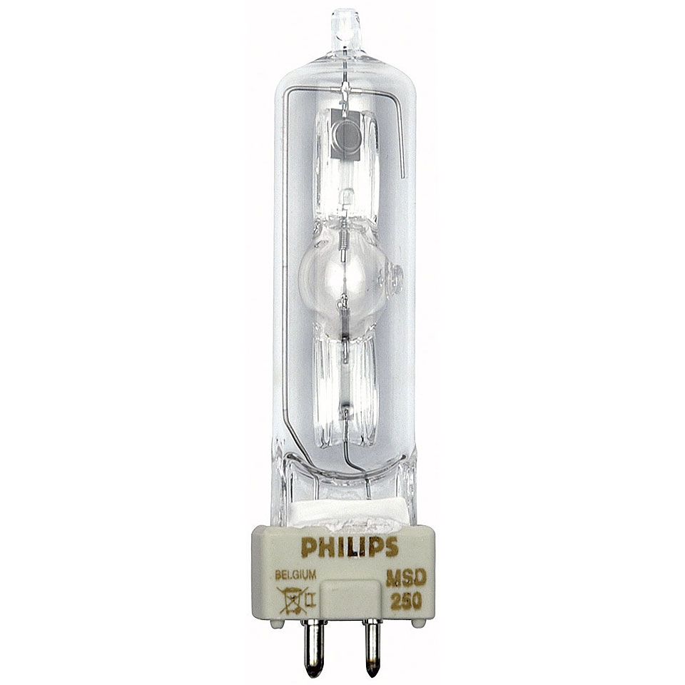 PHILIPS MSD250/2 - газоразрядная лампа 250 Вт, GY9.5, 8500 К