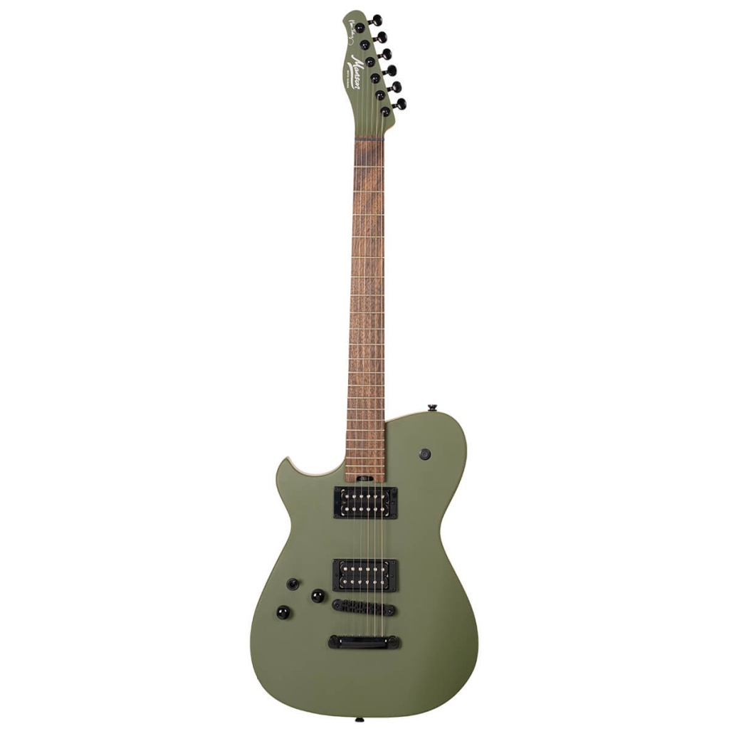 MBM-2H-B-LH-SOG META Series Электрогитара, леворукая, зеленая, Cort