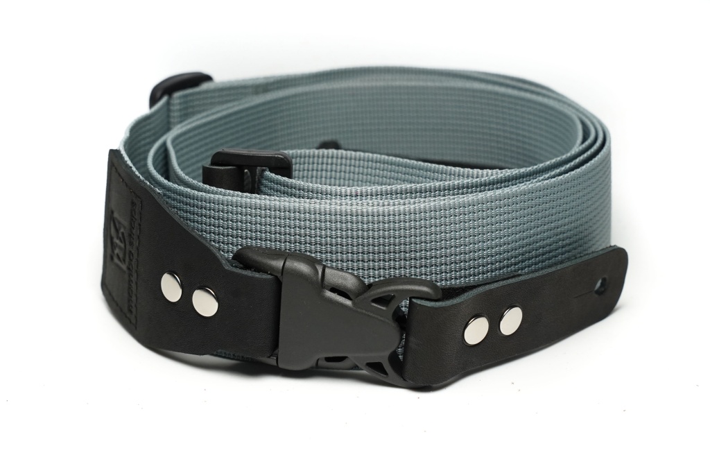 MB5022-161 Ремень для гитары, нейлоновый, светло-серый, Mamba straps