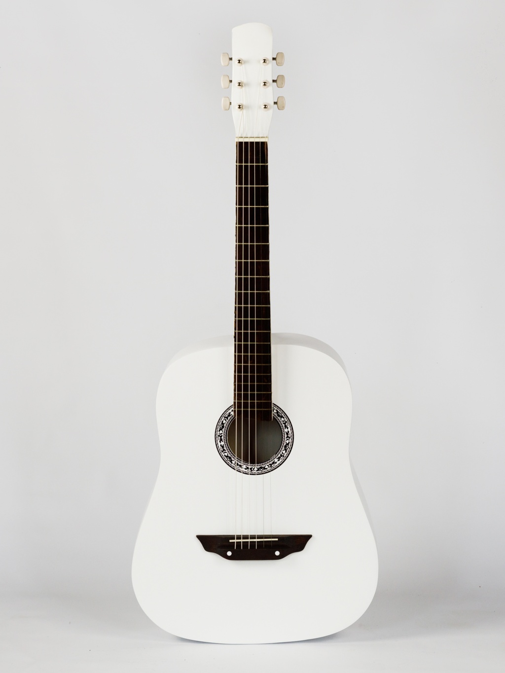 ACD-41A-85-WH Акустическая гитара, белая, АККОРД
