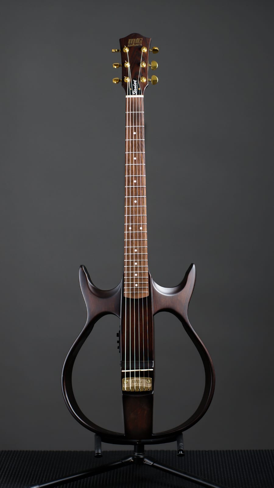 SG1AD23 SG1 Сайлент-гитара, темный орех, MIG Guitars
