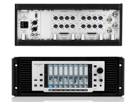 SENNHEISER EM 9046 SU - 8-канальный цифровой модульный приёмник, диапазон 470 — 798 МГц.