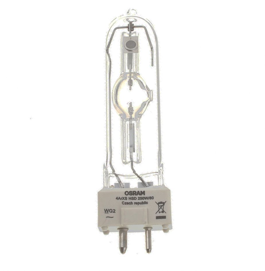 OSRAM HSD 250/80 - лампа газоразрядная 250 Вт, GY9,5, 8000 К