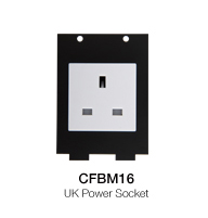 CFBM16 Floor Box Модуль коммутационной коробки, сетевая розетка тип G, Soundking