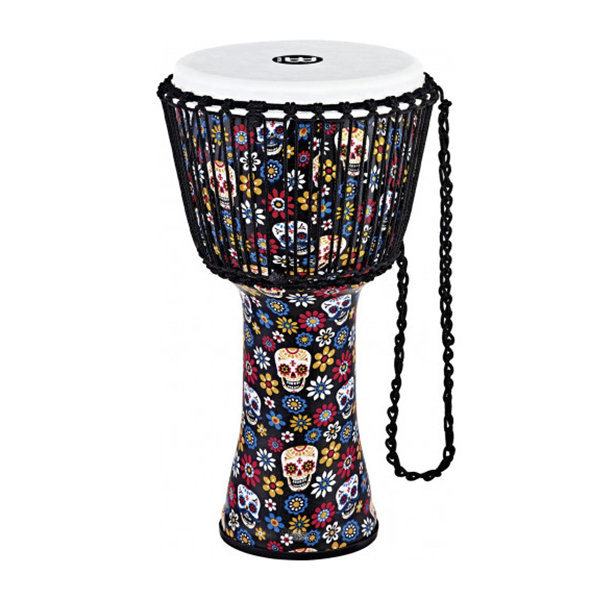PADJ7-M-F Travel Series Day Of The Dead Джембе 10", синтетический пластик, Meinl