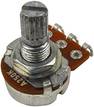 M278-2 Потенциометр тона A250K (лог), 2шт, Musiclily