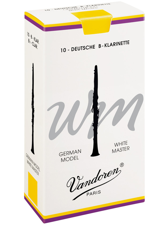 CR1625 WHITE MASTER Трости для кларнета Bb №2,5 (10шт) Vandoren