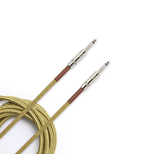 PW-BG-10TW Custom Series Braided Кабель инструментальный, 3м, желтый, Planet Waves