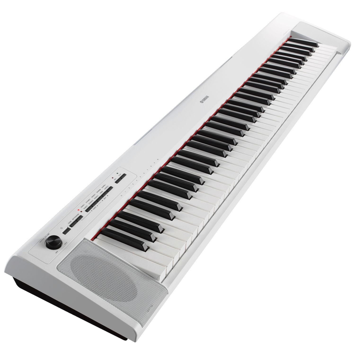 YAMAHA NP-32WH - электропиано 76кл Graded Soft/64 полифония/10тембр/2х6Вт/БП,5,7кг, цвет белый