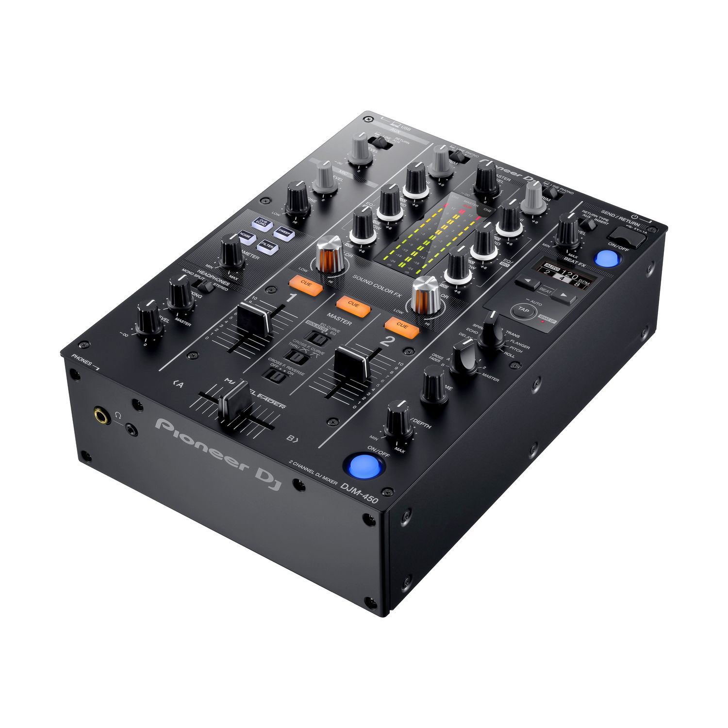 PIONEER DJM-450 - 2-х канальный микшерный пульт с функциями DJM-900NXS2