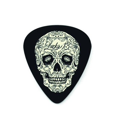 L14R1.00 Lucky 13 Dead Wood Медиаторы 36 шт., толщина 1,0мм, Dunlop