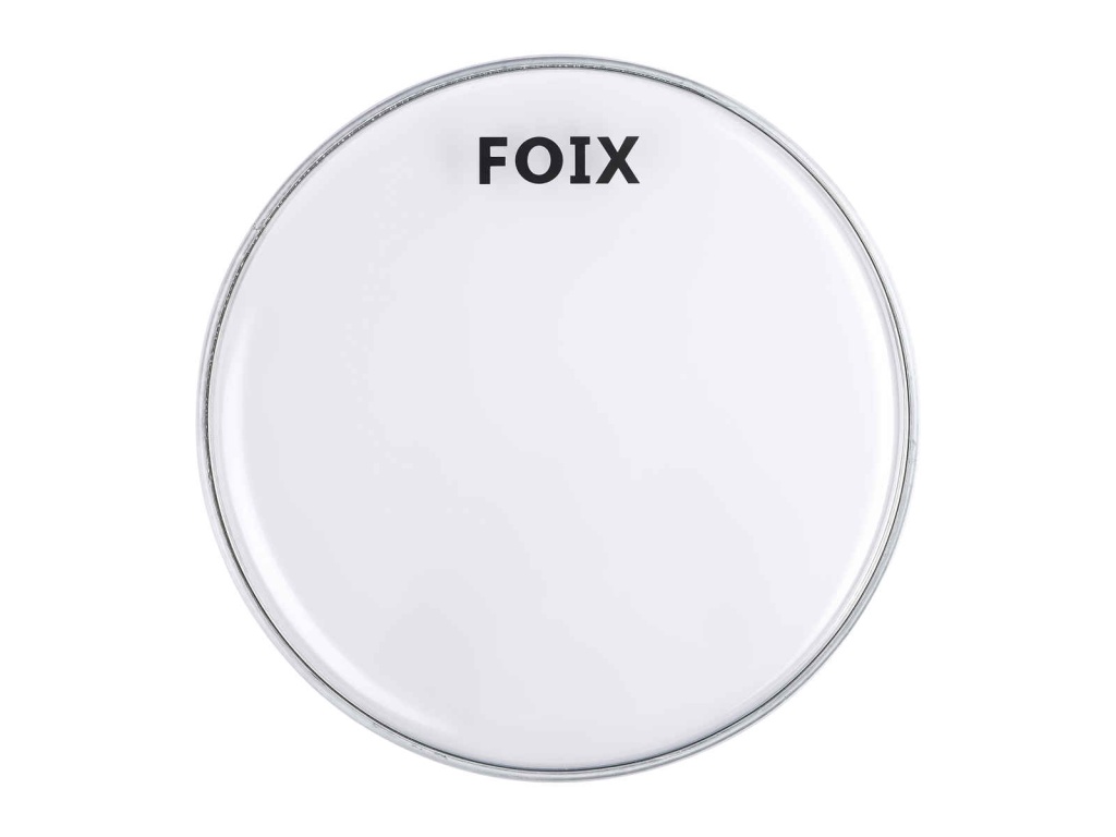 FDH-25TR-12 Пластик для малого и том барабана 12", прозрачный, Foix