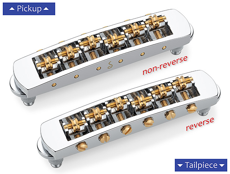 12080200.11 STM Бридж Tune-O-Matic, хром, Schaller