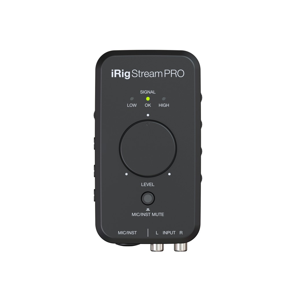 IRIG-STREAMPRO iRig Stream Pro Интерфейс для стрима iOS/Android/Mac/Win, 24-бит/96 кГц,IK Multimedia