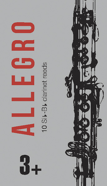 FR18C005 Allegro Трости для кларнета № 3+ (10шт), FedotovReeds