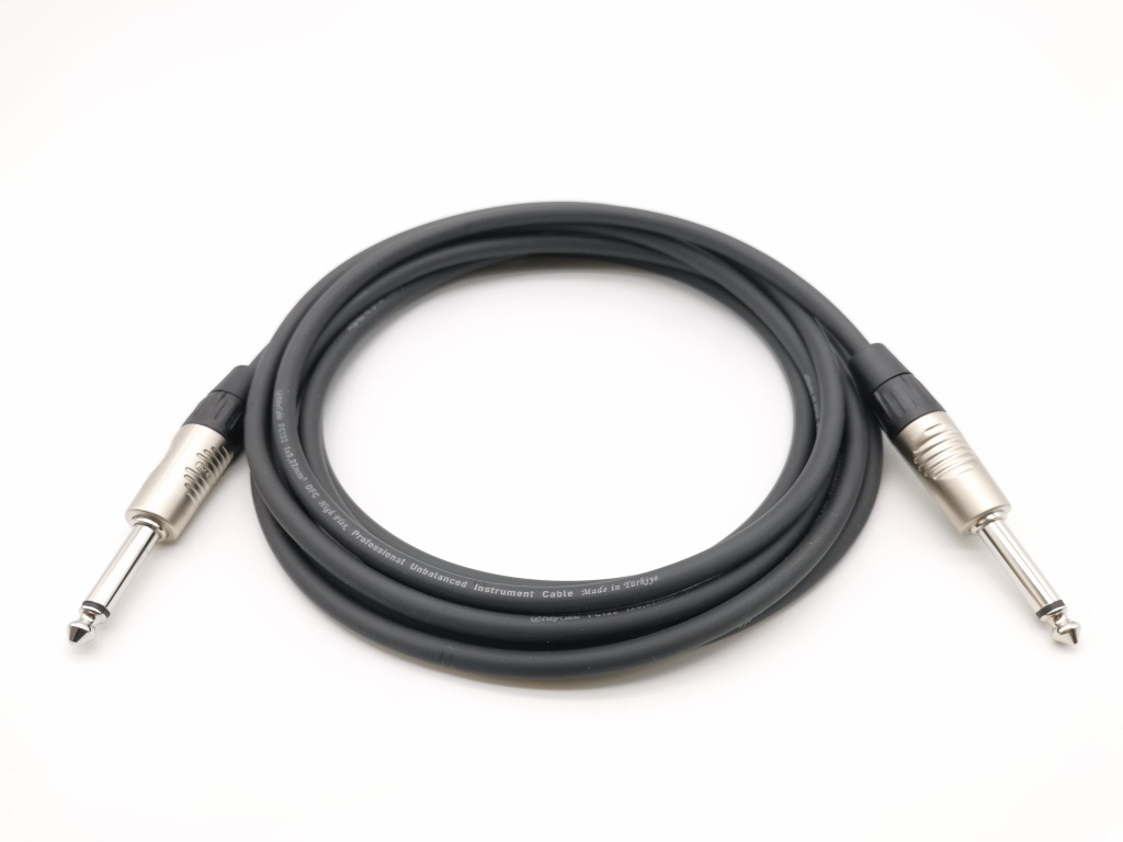 E12-J-J-0300-0 Кабель гитарный (инструментальный) Jack-Jack, 3м, ZZcable