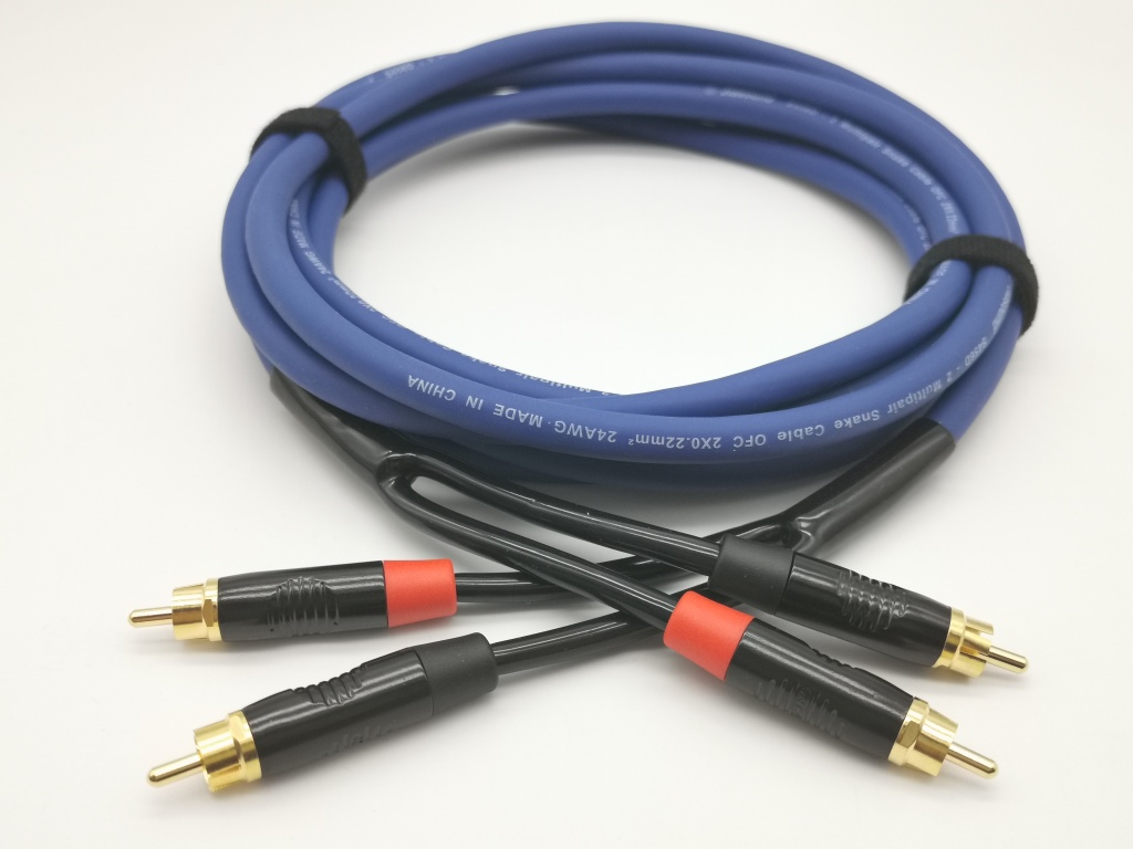 E39-2RCA-2RCA-0900-0 Кабель аудио 2хRCA-2хRCA, 9м, ZZcable