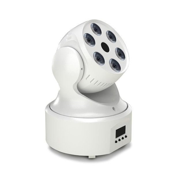 LM20G-WT Моторизированная световая "мини-голова", RGBW+GL, LED 6х8Вт, белая, Big Dipper