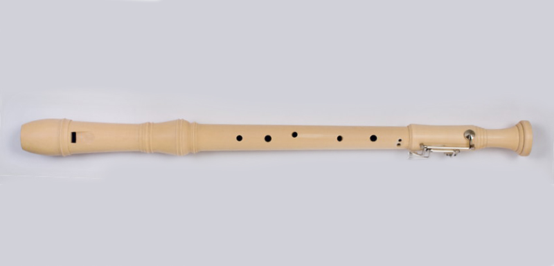 M457-3 Блокфлейта тенор, барочная система, клен, двойной клапан, Meinel