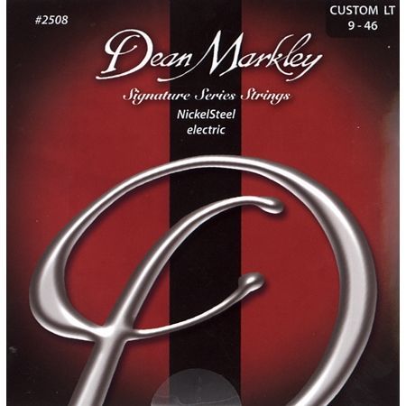 DEAN MARKLEY 2508 - струны для электрогитары, NickelSteel, Custom Light, 9-46