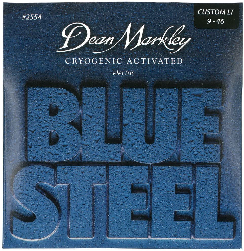 DM2554 Blue Steel Комплект струн для электрогитары, никелированные, 9-46, Dean Markley
