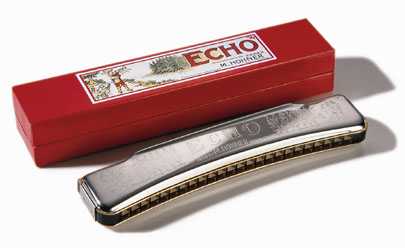 M149601 Echo 48 C-major Stimmen Губная гармошка октавная Hohner