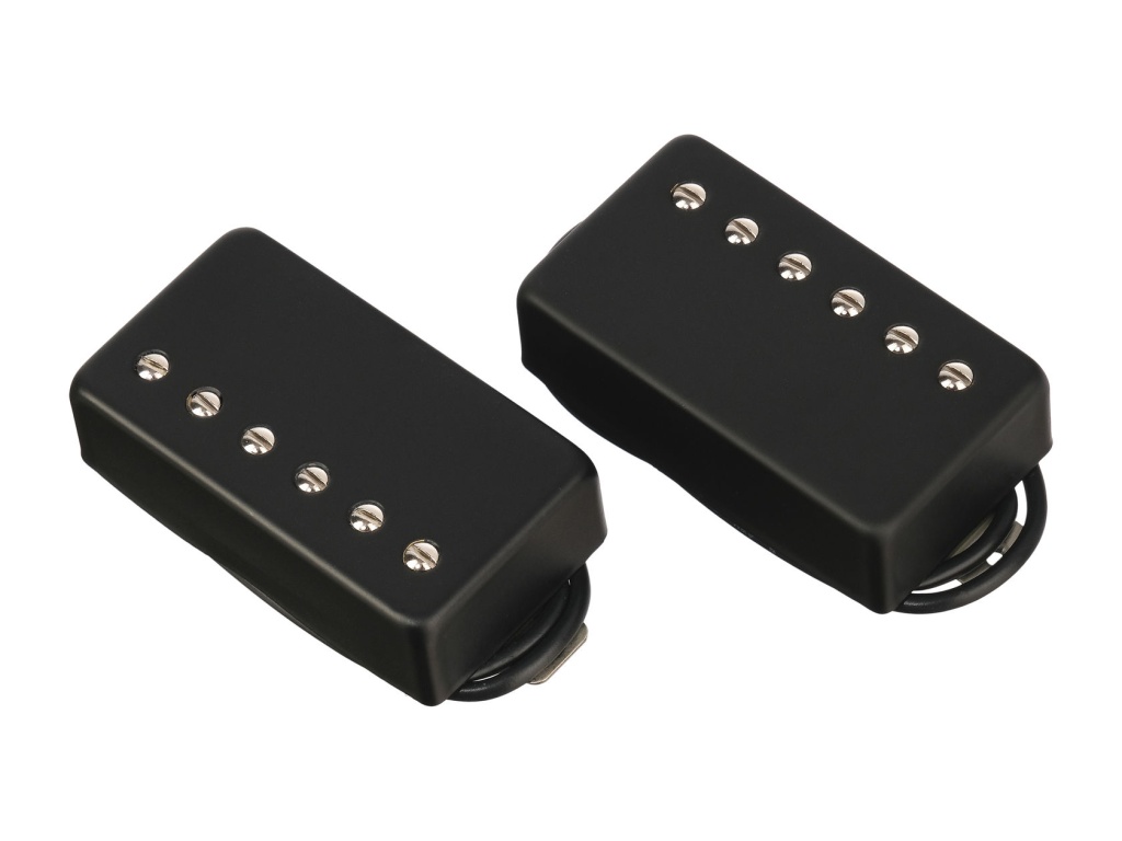 BGP411SB Dark Robber 6S Комплект магнитных звукоснимателей, черный, Bagdasar guitars