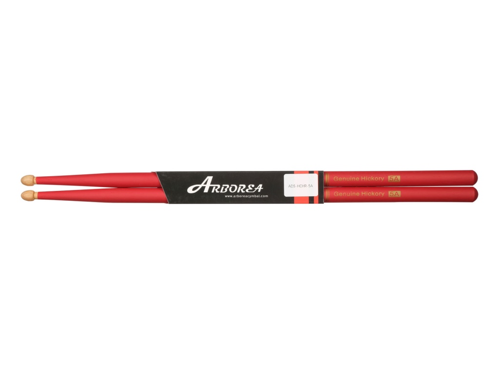 ADS-HCHR-5A Барабанные палочки, красные, Arborea